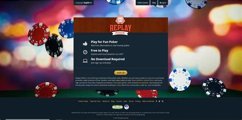 replay poker|Replay Poker: Review and Free Chips Welcome Bonus.